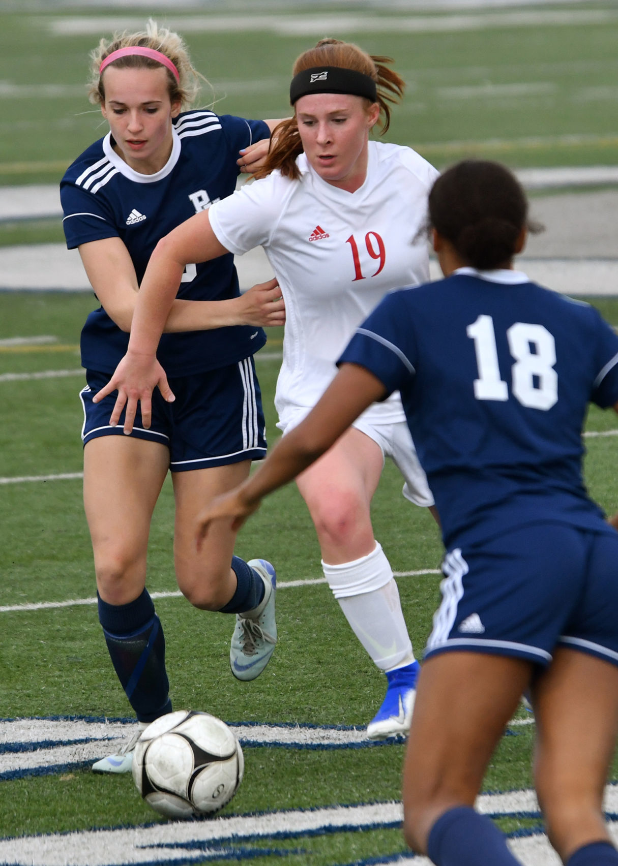 North Scott vs Pleasant Valley girls soccer